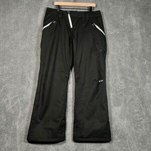 Oakley Snowboard Ski Pants Thinsulate Insulated Black Regular Fit Mens Large